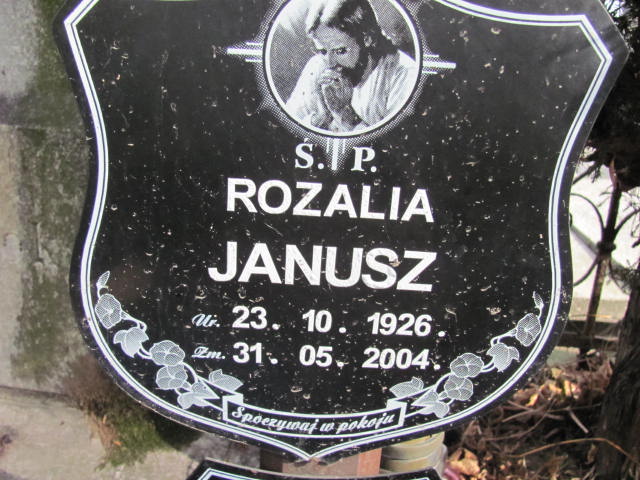 Alojzy Janusz 1889 Czechowice Dziedzice - Grobonet - Wyszukiwarka osób pochowanych