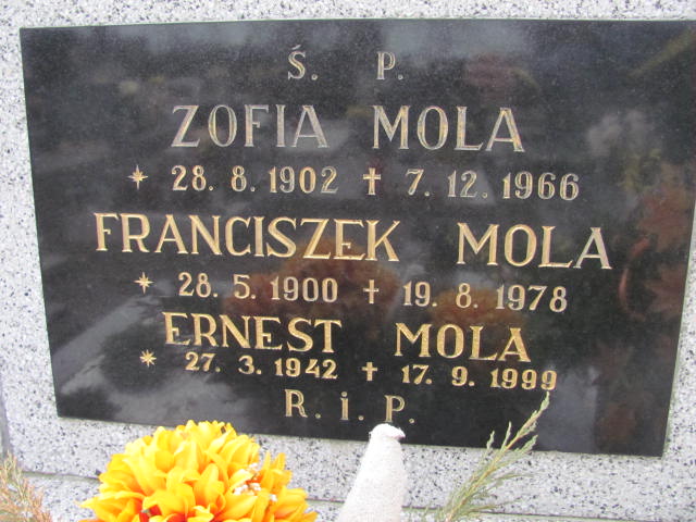 Marta Mola  1943 Czechowice Dziedzice - Grobonet - Wyszukiwarka osób pochowanych