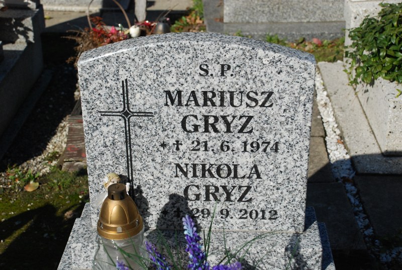 Mariusz Gryz 1974 Czechowice Dziedzice - Grobonet - Wyszukiwarka osób pochowanych