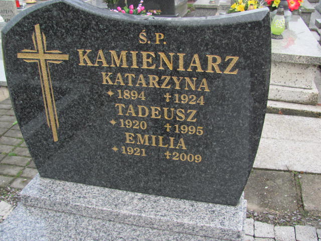 Tadeusz Kamieniarz Czechowice Dziedzice - Grobonet - Wyszukiwarka osób pochowanych