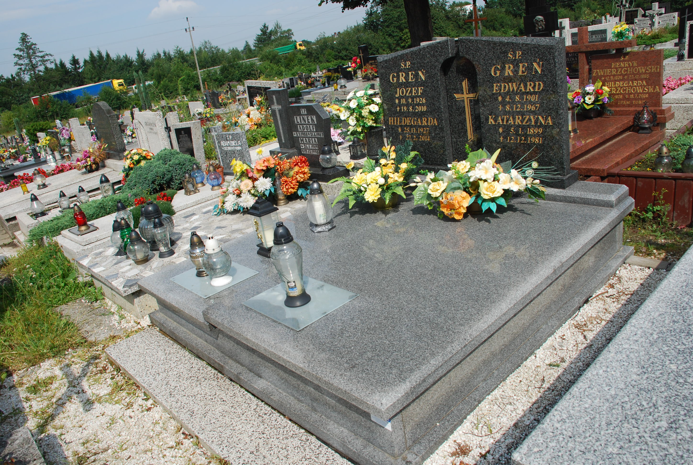 Grób Katarzyna Greń