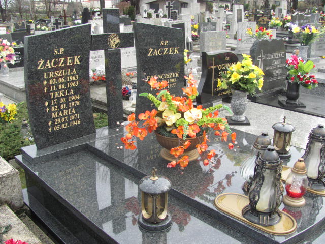 Grób Jan Żaczek