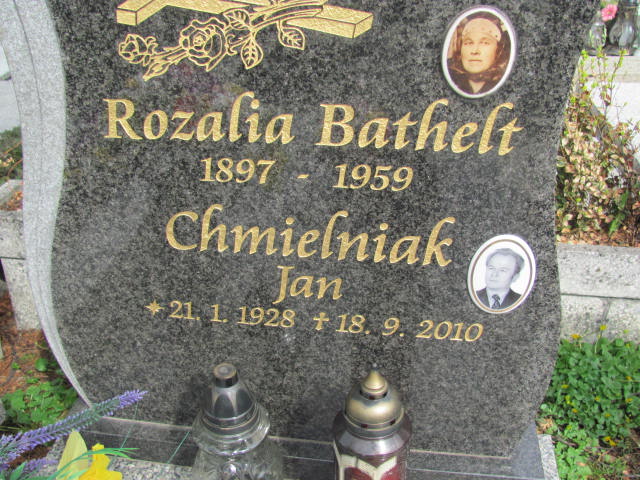 Rozalia Bathelt 1897 Czechowice Dziedzice - Grobonet - Wyszukiwarka osób pochowanych