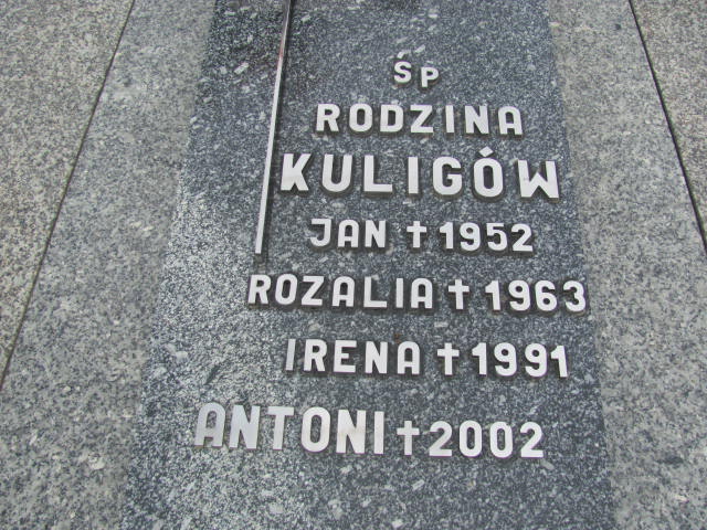 Irena Kulig Czechowice Dziedzice - Grobonet - Wyszukiwarka osób pochowanych