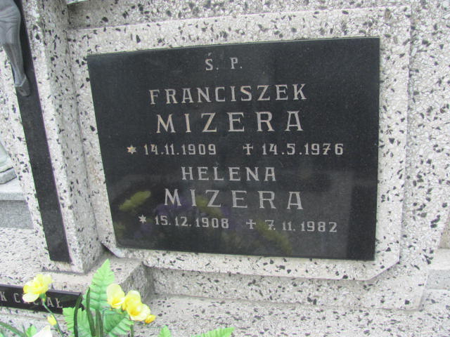 Helena Mizera 1908 Czechowice Dziedzice - Grobonet - Wyszukiwarka osób pochowanych