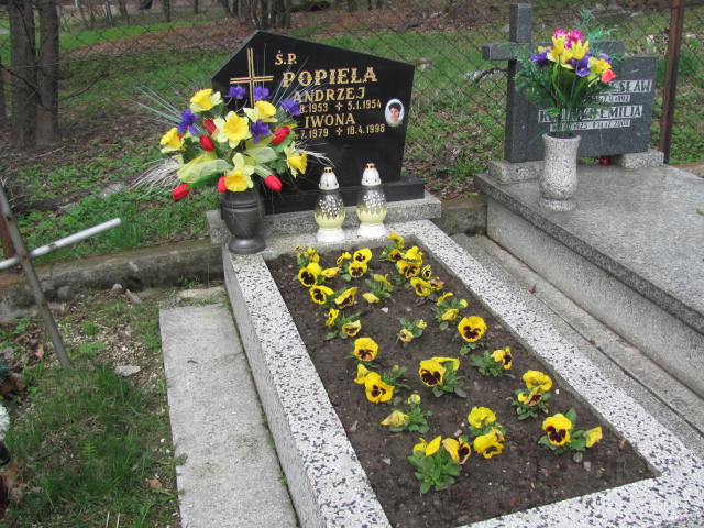 Grób Andrzej Popiela