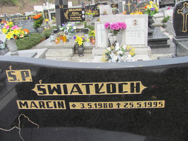 Marcin Światłoch 1980 Czechowice Dziedzice - Grobonet - Wyszukiwarka osób pochowanych
