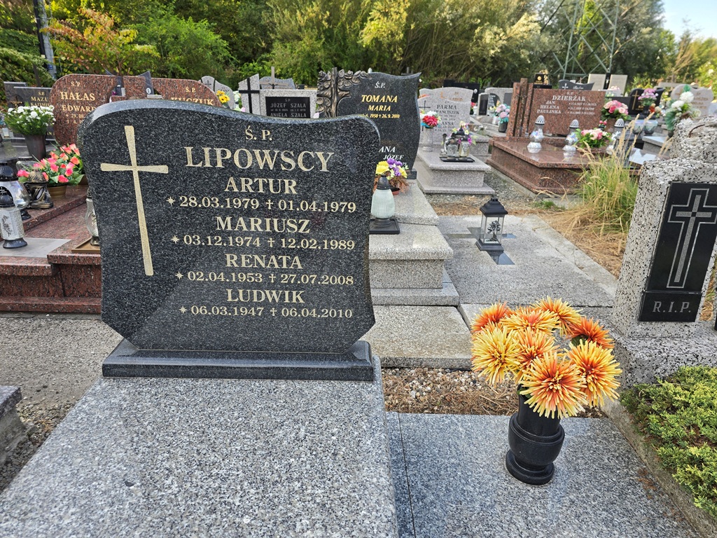 Renata Lipowska 1953 Czechowice Dziedzice - Grobonet - Wyszukiwarka osób pochowanych