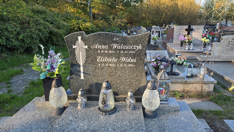 Elżbieta Waluś 1932 Czechowice Dziedzice - Grobonet - Wyszukiwarka osób pochowanych