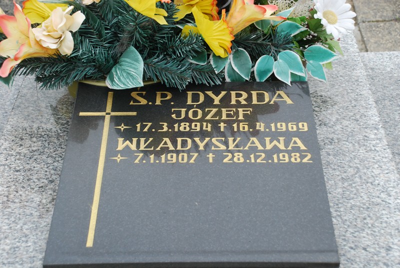 Władysława Dyrda 1907 Czechowice Dziedzice - Grobonet - Wyszukiwarka osób pochowanych