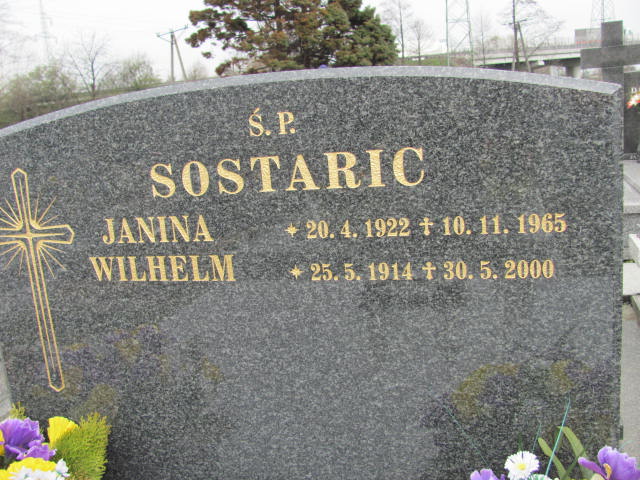 Jan Sostaric 1949 Czechowice Dziedzice - Grobonet - Wyszukiwarka osób pochowanych