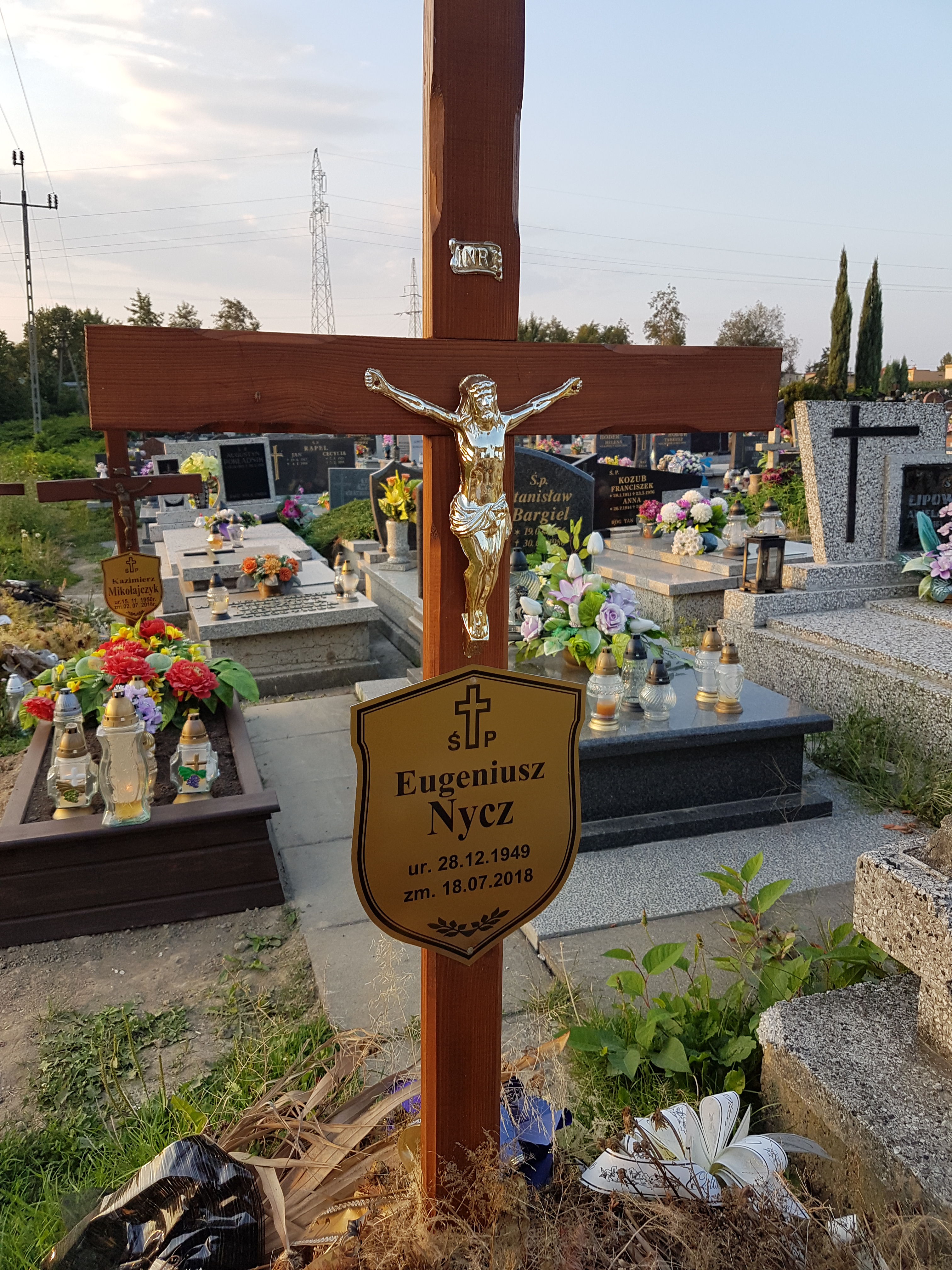 Eugeniusz Nycz 1949 Czechowice Dziedzice - Grobonet - Wyszukiwarka osób pochowanych
