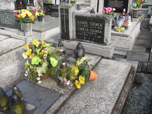 Grób Karol Siemek