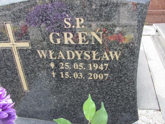 Władysław Greń 1947 Czechowice Dziedzice - Grobonet - Wyszukiwarka osób pochowanych