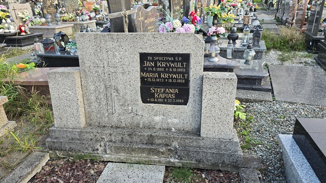 Maria Krywult 1873 Czechowice Dziedzice - Grobonet - Wyszukiwarka osób pochowanych